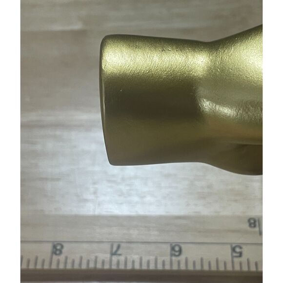 Gold Parent Child Hands Sculpture Modern Resin Art Decor 10" Family Statue - Picture 8 of 8